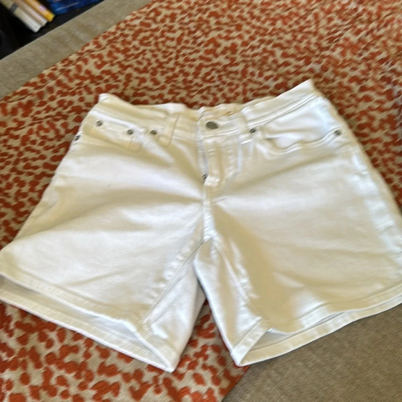 MID LENGTH WOMEN'S SHORTS white size 26 - Picture 12 of 16